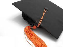 Graduation Cap Stock Image Image Of Orange Graduate Tassle 289283