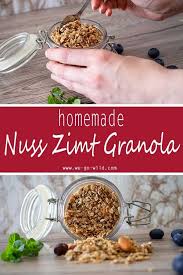 Leckeres Knuspermusli Selber Machen Ohne Zucker In Der Bratpfanne Rezept Knusper Musli Granola Rezept Musli Selber Machen
