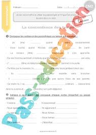 Exercice ce2 en ligne gratuit. Exercice Passe Simple Cm2 Cycle 3