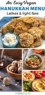 An Easy Vegan Hanukkah Menu Latkes Light Fare The Vegan Atlas Vegan Holiday Recipes Vegan Recipes Easy Easy Vegan