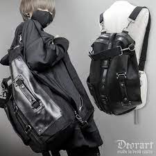 ボストン レザー ロック ゴシック モード ストリート ジェンダーレス v系 ヴィジュアル系 バッグ カバン deorart ディオラート ディオラート v系 ファッション ロック 服装