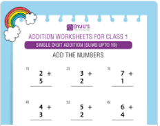 Our free math worksheets for grade 1 kids give you a peek into what's in store! Math Addition Worksheets For Grade 1 Download Pdf For Free