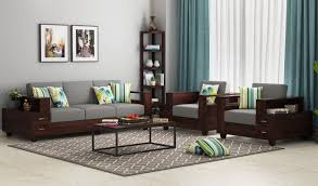It can fit into most contemporary and modern designs. Buy Solace Wooden Sofa Set Walnut Finish Online In India Wooden Street Wooden Sofa Set Designs Sofa Set Designs Wooden Sofa Set