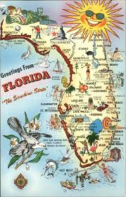 Schau dir unsere auswahl an florida karte an, um die tollsten einzigartigen oder spezialgefertigten, handgemachten stücke aus unseren shops zu finden. Florida Us State Sushine State Landkarte Nr St55051 Oldthing Ansichtskarten Florida