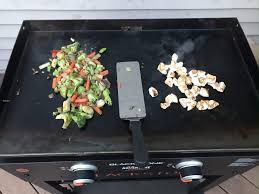 It is made out of stainless steel with a powder coating which is beneficial for retaining and producing heat. Can A Blackstone Griddle Be Used Indoors My Backyard Life