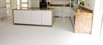 Updating your kitchen flooring will make a big impact but what's budget friendly and durable? Pure White Kitchen Vinyl Flooring Geoffreys Flooring