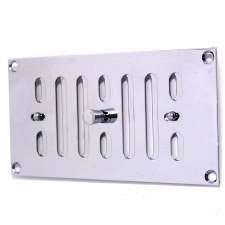 Shop vent covers and other ventilation products at toolstation. Hit And Miss Air Vent 12 X 6 Polished Chrome Broughtons Lighting Ironmongery