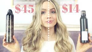 On wet hair, spray evenly for support and hold. 14 Vs 45 Texturizing Hair Spray Review Kayleymelissa Youtube