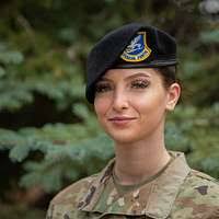 U.S. Air Force 2nd Lt. Keisha Pearson, poses for a