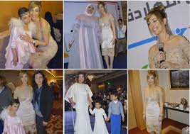 أناقة مغربية بالصور بسمة بوسيل تصمم فساتين أنيقة لمرضى السرطان coat fashion lab coat