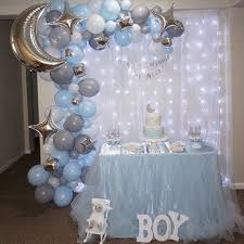 Deep Space Diy Balloon Garland Kit Beautiful Balloon Arch Etsy In 2020 Moon Baby Shower Baby Shower Backdrop Baby Shower Balloons