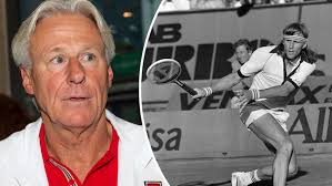 Utsedd till sveriges främste idrottare genom tiderna. Bjorn Borg Franska Oppna