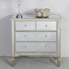 Update your bedroom storage with modern dressers and chests. Furniture 2x Glass Mirrored Bedroom Bedside Table Crystal Side Drawer Storage Cabinet Uk Home Furniture Diy