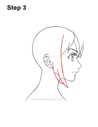 The beauty of anime and manga are the. How To Draw A Manga Girl With Short Hair Side View Step By Step Pictures How 2 Draw Manga