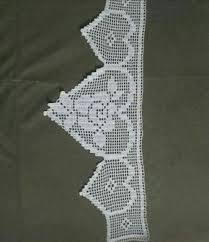 Dantel Mutfak Takimi Modelleri Dantel Mutfak Takimi Modelleri Buzdalabi Ortusu Olarak Orulen Bir Dan In 2020 Crochet Edging Patterns Filet Crochet Charts Crochet Chart