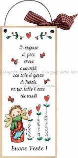 Formelle Con Ferretto Cm 10x24 Buone Feste Un Augurio Di Pace Amore Serenita Idea Regalo Targa Porta Con Scritta Spirit Natale Buon Natale Idee Di Natale