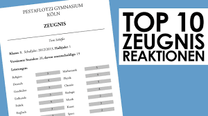 Die verhandlungen nähern sich dem abschluss, stehen kurz vor dem abschluss. Top 10 Was Tun Bei Einem Schlechten Zeugnis Youtube