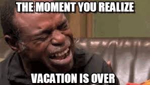 Résultat de recherche d'images pour "vacation over meme"