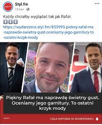 Rafał jest po prostu najpiękniejszy! 😆 I do tego jak się pięknie uśmiecha!  🤡