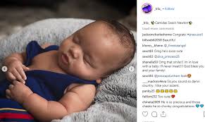 Cam and kia still can't seem to demonstrate chosen's face, yet they've shared charming snaps of their kid on instagram. Panther Cam Newton And Kia Proctor Post Photo Of Third Child Charlotte Observer