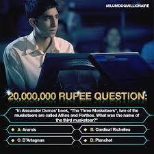 This post was created by a member of the buzzfeed commun. Slumdog Millionaire How Well Do You Know Your Trivia Facebook