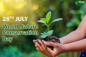 This year's observance of world environment day will be on the theme of 'ecosystem restoration' and focus on resetting our relation with nature. World Nature Conservation Day 2021 Quotes Thoughts Messages Greetings