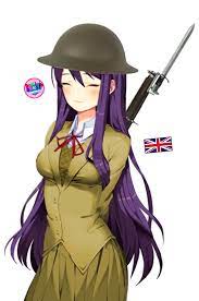 Welcome to the literature club!!! Doki Doki Literature Club Yuri In British Army Doki Doki Literature Club Ddlc Yuri Uk Unitedkingdom Literature Club Literature Fictional Characters