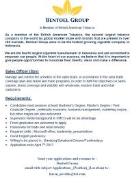 Maybe you would like to learn more about one of these? Lowongan Kerja Bentoel Group Indonesia British American Tobacco Rekrutmen Lowongan Kerja Bulan Juli 2021