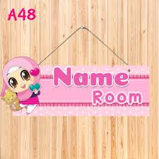 A48 Gantungan Nama Anak Muslimah Pink Kartun Lucu Murah Dan Hijab Unik Cocok Untuk Souvenir Shopee Indonesia
