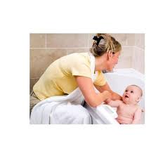 Now you will always have two free hands when bathing your baby, making it safer to lift your baby out of the bath. Clevamama Splash N Wrap Towel Cream Kiddicare Com Baby Hooded Bath Towel Hooded Baby Towel Baby Bath Time