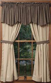 Kate aurora country farmhouse living solid colored cafe kitchen curtain tier & swag valance set. Pin On Stuff To Buy