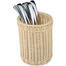 Hand woven wicker rattan flat basket round bread fruit snack tea cup tray nestandseed. Aps Polypropylene Round Rattan Basket Cf300 Buy Online At Nisbets