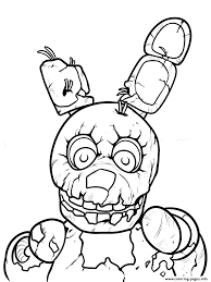 Five nights at freddy's coloring pages is a great opportunity to color freddy the robot and his friends: Print Freddy Five Nights At Freddys Printable Coloring Pages Fnaf Coloring Pages Fnaf Drawings Free Coloring Pages