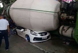 Celebrity lyca gairanod blessing car investment the voice kids philippine movies philippine showbiz. Watch Look Cement Truck Flattens Car In Qc Father Killed His Wife 3 Children Hurt