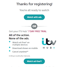 If the above postcode didn't work, you can try another postcode. Itv Hub Sign Up How To Skip Ads On Itv Hub Dramaqueen816 Wall