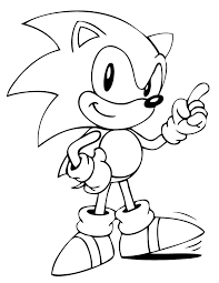 Sonic Coloring Page Hedgehog Colors Cartoon Coloring Pages Animal Coloring Pages