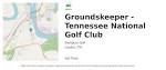 Hampton Golf Groundskeeper Tennessee National Golf Club Job Loudon
