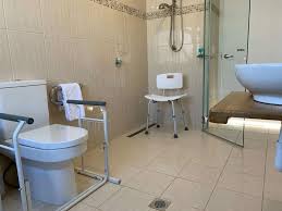 In a handicapped accessible bathroom, you should be able to approach the toilet from the front and on either side. Ada Bathroom Layout How To Build A Handicap Toilet