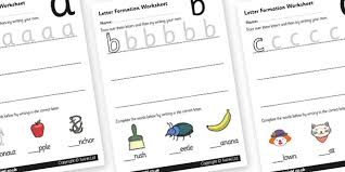 Free Letter Formation Worksheets A Z A Set Of Letter Formation Worksheets For Each L Letter Formation Worksheets Letter Formation Alphabet Writing Practice