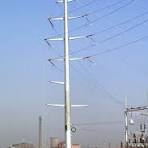 33kv Electrical Steel Tubular Tower Pole Galvanized Power ...