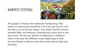 We did not find results for: Mexico The Harvest Festival Ppt Download