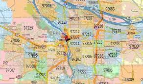 Downtown Portland Area Code Zip Code Map For Portland Oregon Holidaymapq Oregon Zip Code Map 1012 X 600  Pixels | Portland Oregon, Portland, Oregon