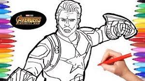 avengers infinity war captain america avengers coloring book coloring pages avengers youtube