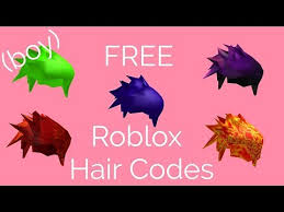 0:16 clean red spikes id: How To Put Roblox Hair Codes