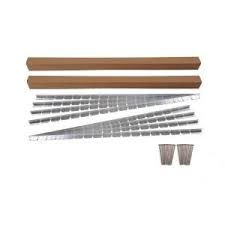 Proflex 48 Ft Commercial Grade Aluminum Paver Edging Kit 1856 48c The Home Depot Paver Edging Landscape Edging Landscape Pavers