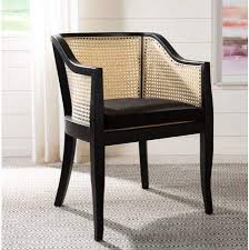 Safavieh Rina Nautical Solid Dining Chair Walmart Com Cane Dining Chairs Dining Chairs Solid Wood Dining Chairs