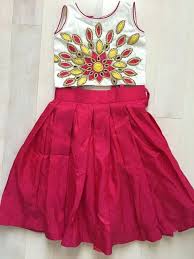 Kids Crop Top Lehenga Dresses Kids Girl Kids Lehenga Kids Designer Dresses