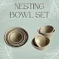 Set of 4 Nesting Bowls Hand Building Class