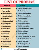 Power of now and a new earth changed my perspective in life. 7 Best Common Phobias Ideas Phobias Unusual Words Rare Words