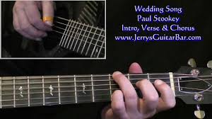 Paul Stookey Wedding Song Intro Guitar Lesson Youtube